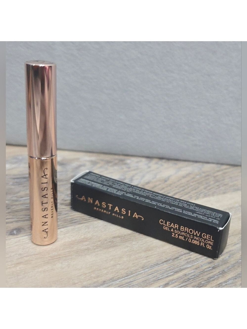 Anastasia Beverly Hills Clear Brow Gel Mini 2.5ml New In Box